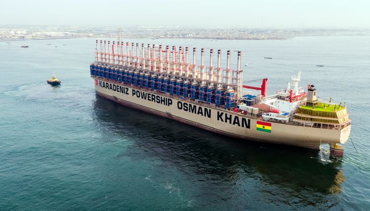 Turkey’s Karpowership: Floating power plants seek anchor clients ...Says it has reduced electricity costs in Ghana by 50%
