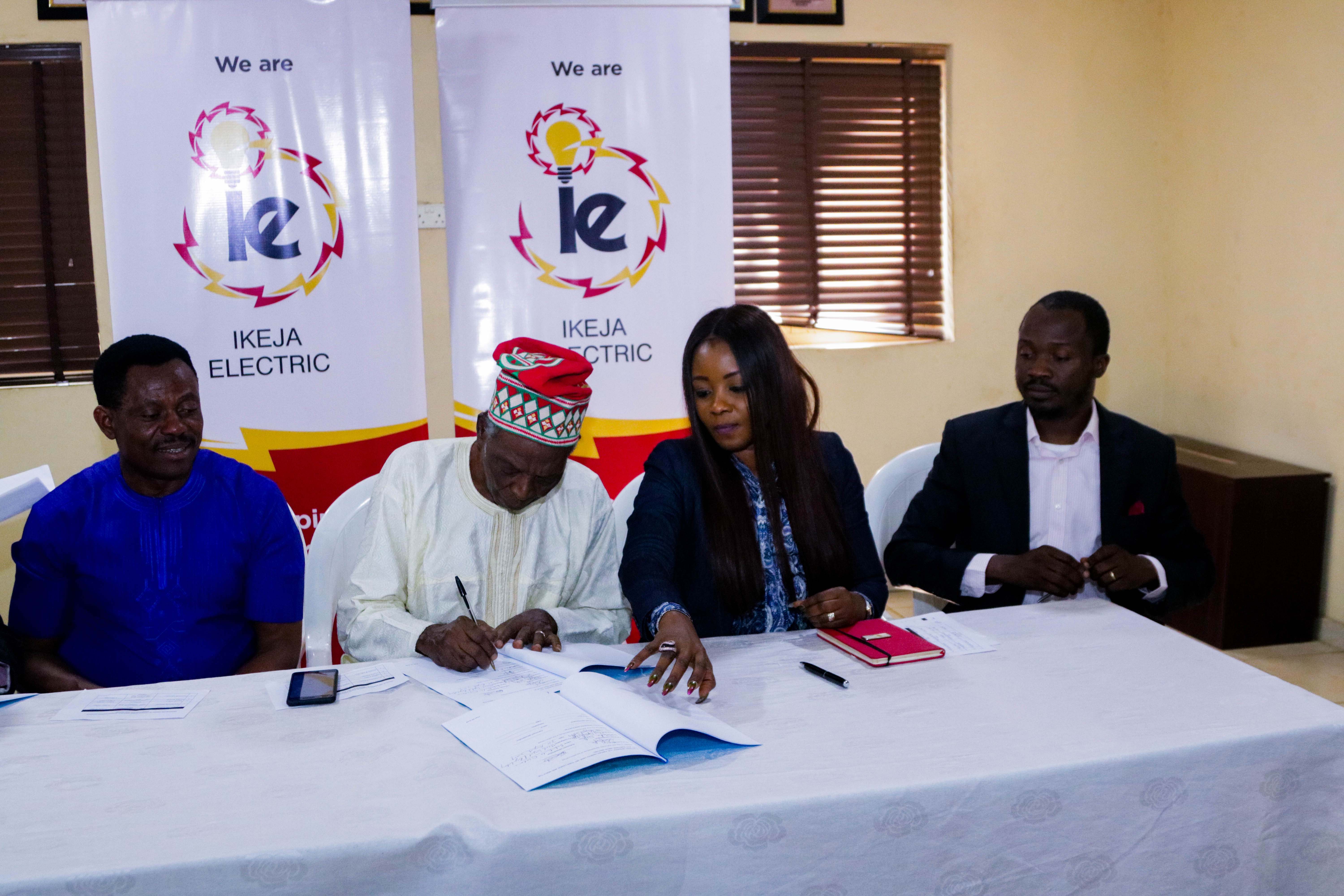 Ikeja Electric, Magodo residents sign power supply agreement