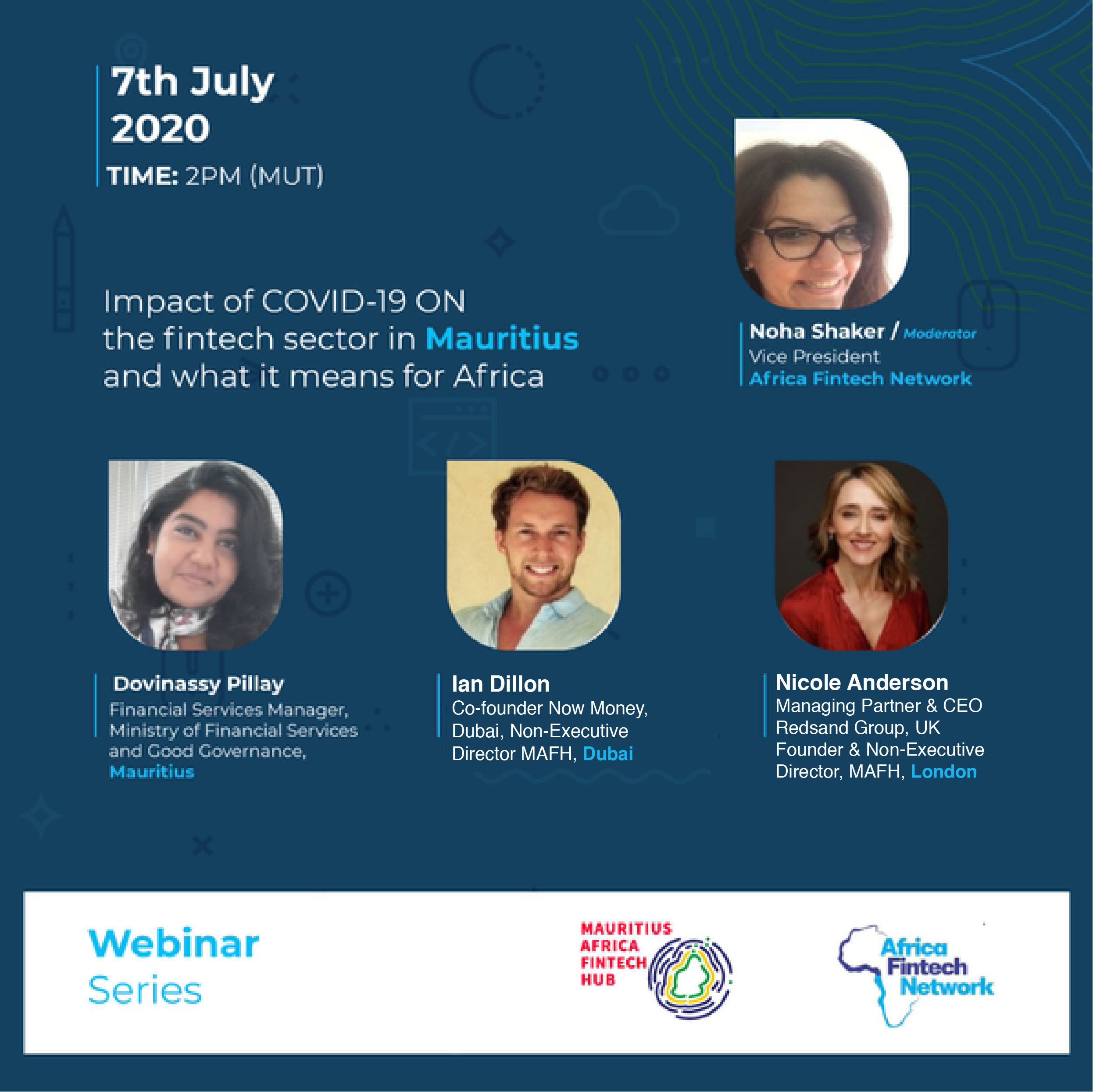 Experts brainstorm on COVID-19's impact on the future of Fintech in Mauritius and Africa