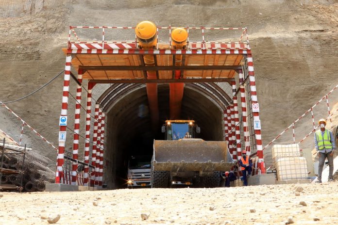 Tanzanian Julius Nyerere hydro-power project: Excavation of power waterways 74% complete