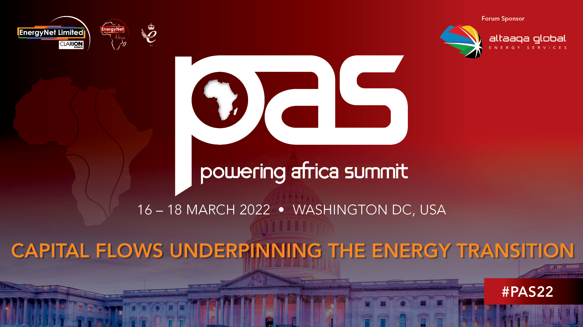 8th Powering Africa Summit in Washington DC to address capital flow underpinning the energy transition