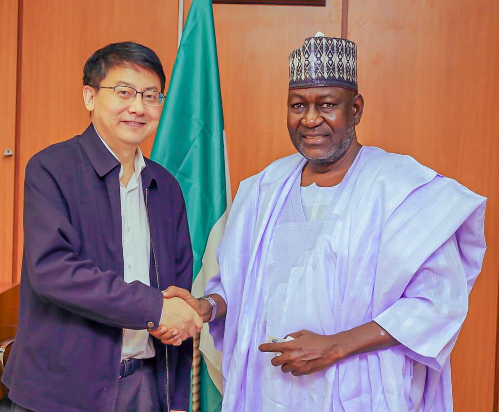 China Renewable Energy Engineering Institute team visits Nigerian Power Minister