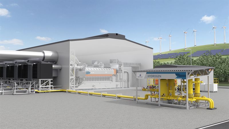Wärtsilä launches world’s first large-scale 100% hydrogen-ready engine power plant