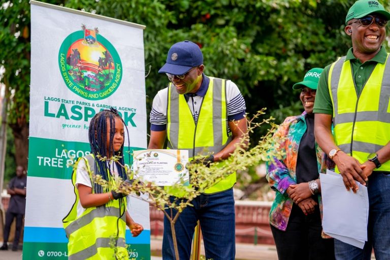 Climate change: Lagos to plant 20,000 trees in one year