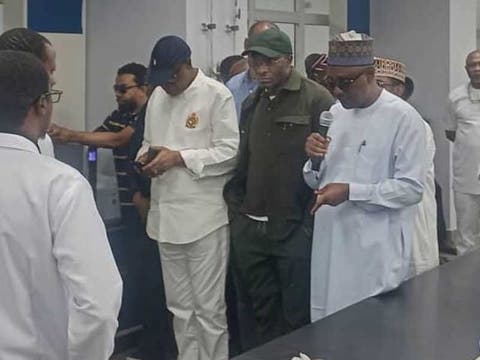 House leadership tours Dangote Refinery