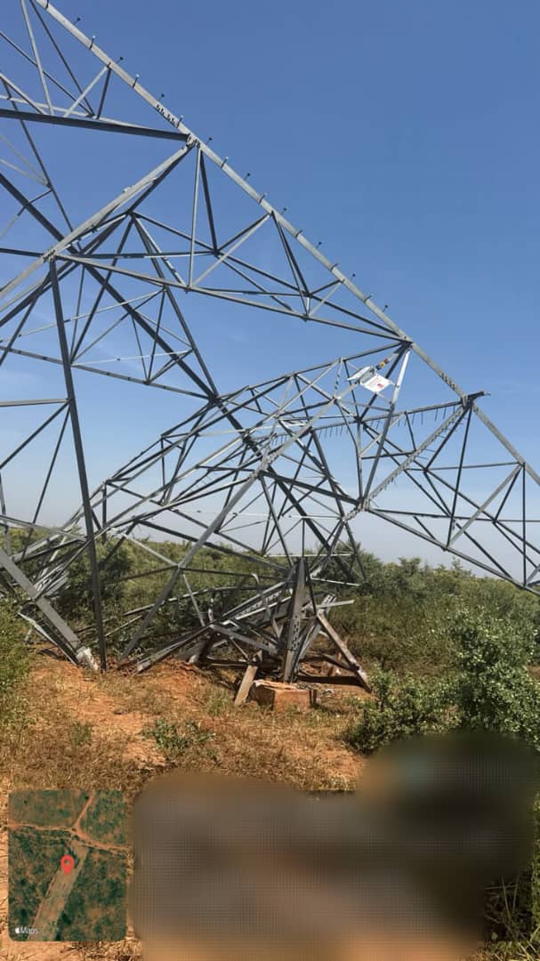 Vandalism disrupts TCN Tower T347 on Gombe–Damaturu 330kV Line