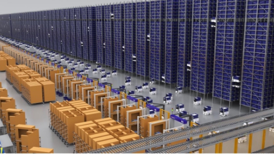 Hai Robotics selected to deliver the world's largest deployment of rack-climbing warehouse robots