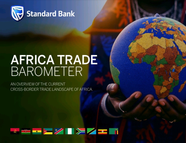 Standard Bank Africa Trade Barometer shows improving trade-enabling infrastructure and stronger business confidence