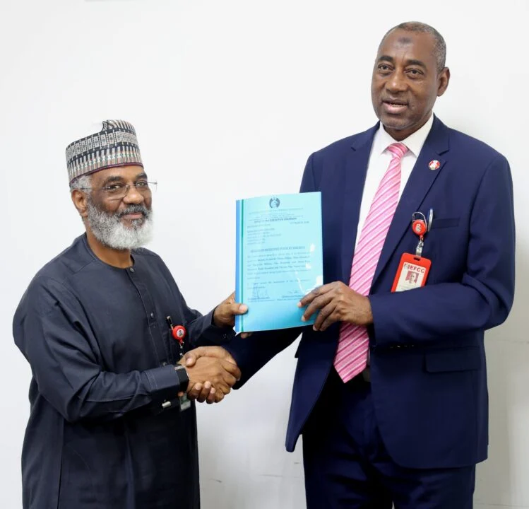 EFCC hands over recovered N3.94bn to NNPCL, reinforces anti-corruption drive