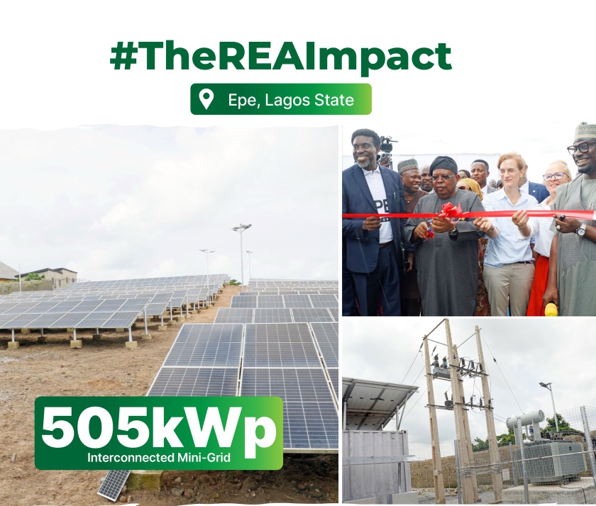 REA unveils 505kWp Solar Mini-Grid to electrify five communities in Epe