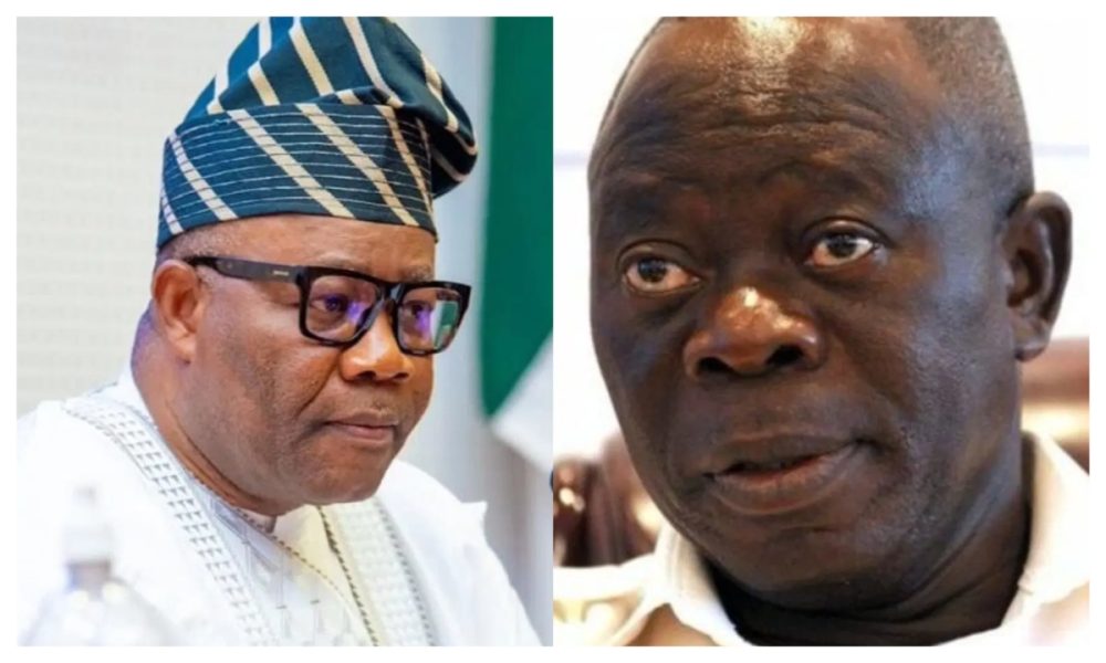 Oshiomhole alleges Akpabio’s daughter secured NNPC job without due process