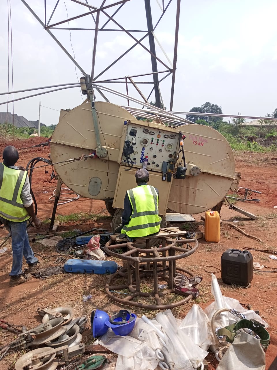 TCN begins construction of new 330kV Turn-In Turn-Out Transmission Line at Ihovbor